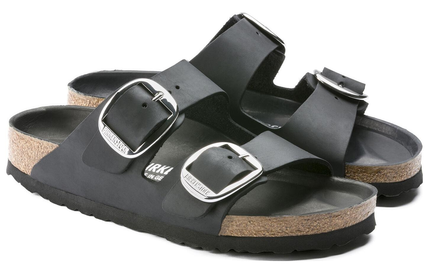 Birkenstock Arizona Big Buckle Sandals 'Black' 1011074 - 3