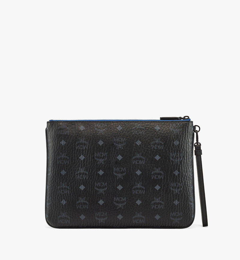 Haru, Henry, Kaiser Wristlet Zip Pouch in Visetos 4