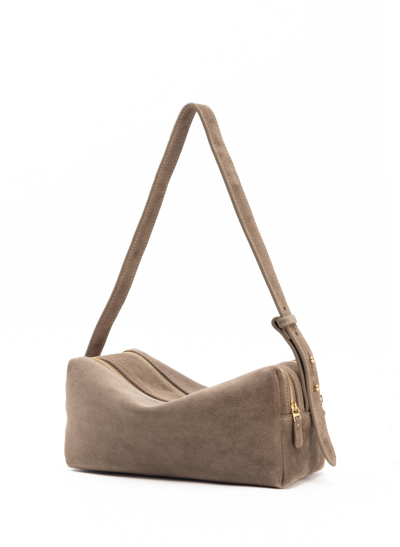 Elleme Trousse Suede Taupe outlook