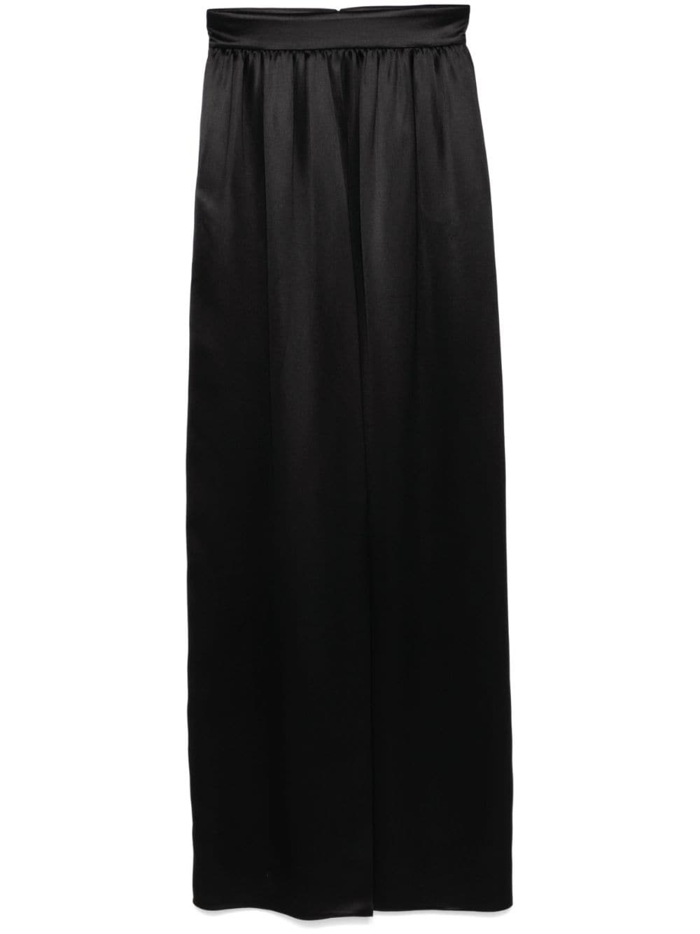 silk maxi-skirt - 1