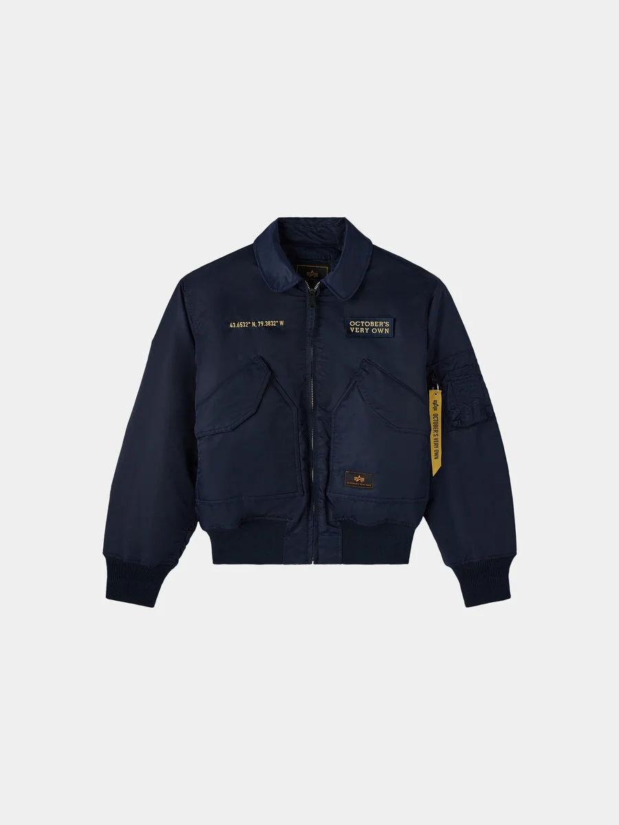 OVO x ALPHA CWU 45/P BOMBER JACKET - 1