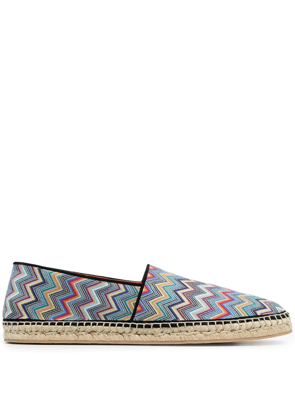 zigzag-print espadrilles - 1