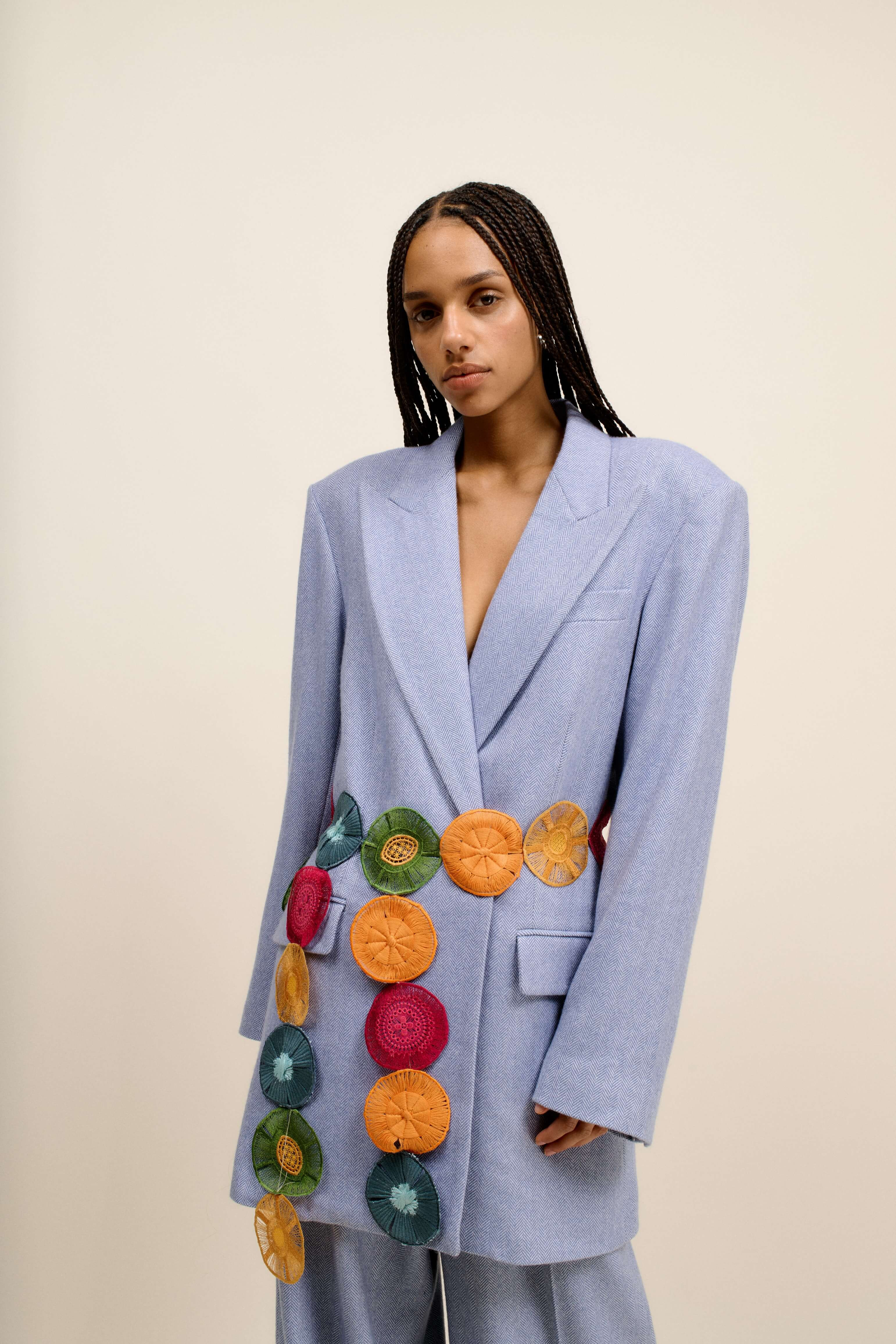STONE WOMEN'S BLAZER - 3