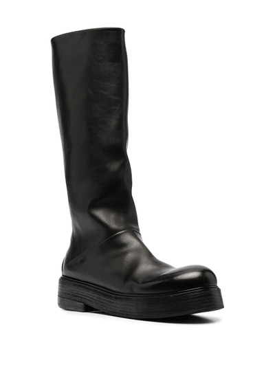 Marsèll knee-high leather boots outlook