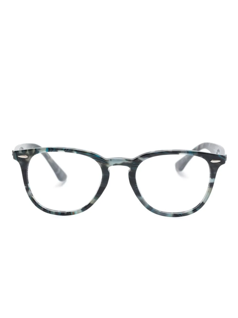 square-frame glasses - 1