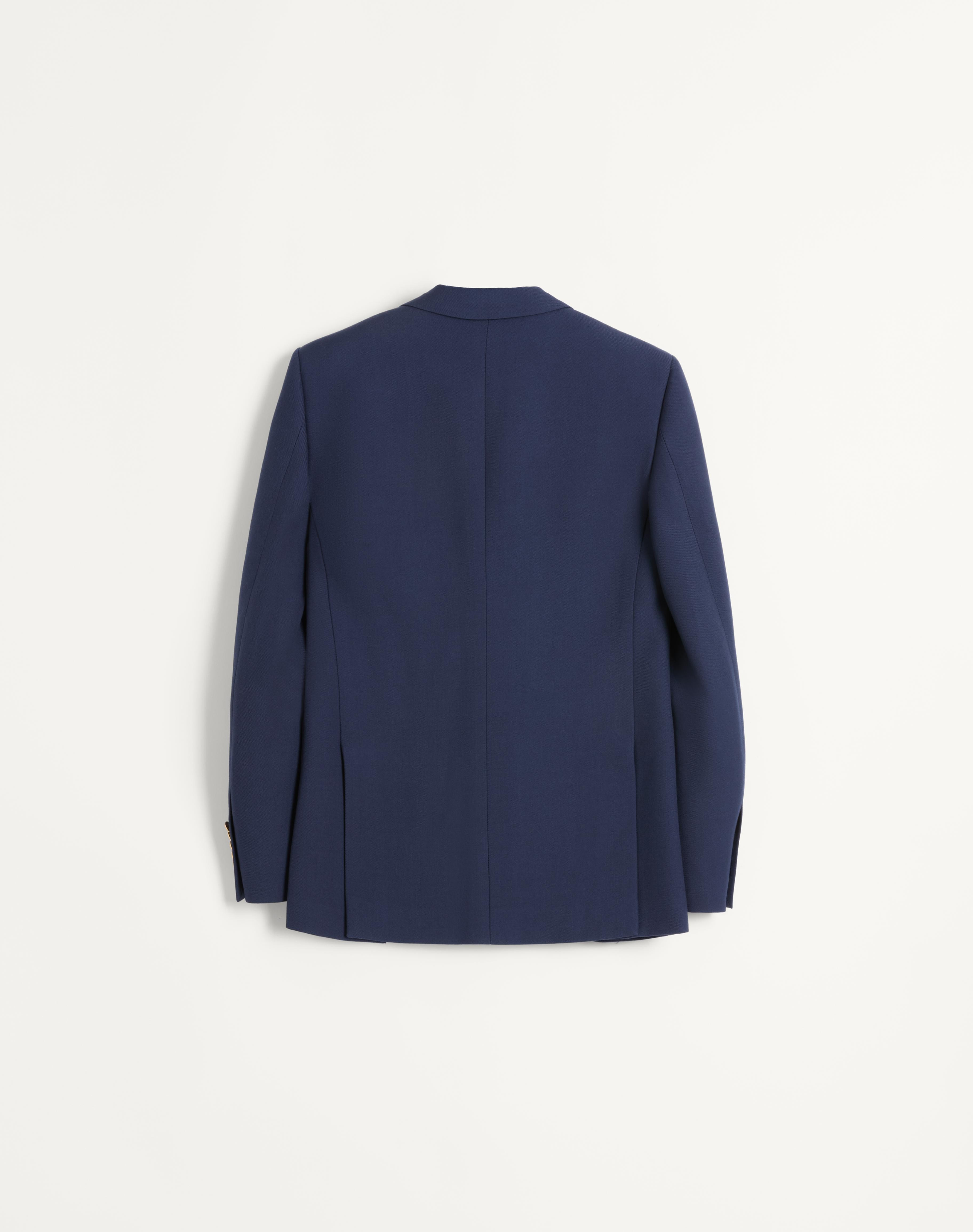 SINGLE-BREASTED WOOL GABARDINE JACKET - 2