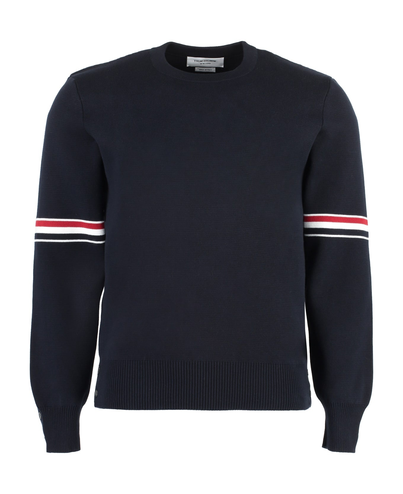 Cotton Crew-neck Sweater - 1