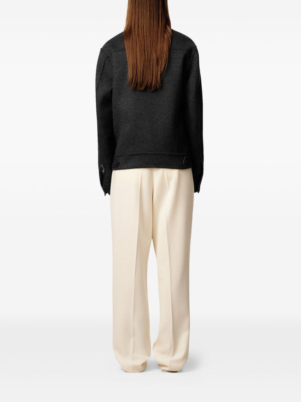 press-stud fastening jacket - 3