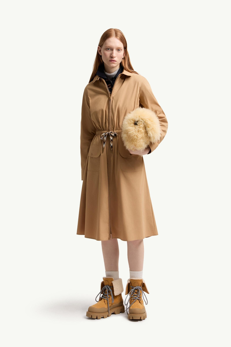 Moncler Cotton Blend Knee-Length Dress outlook