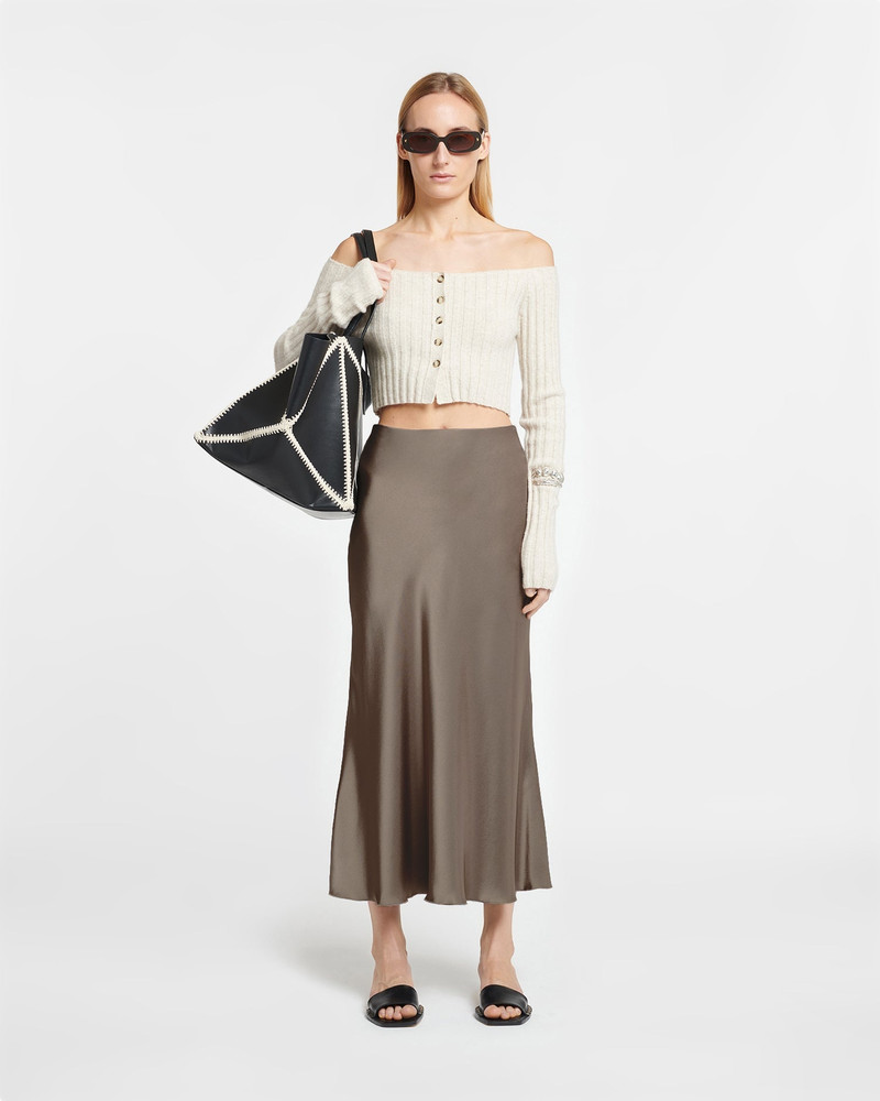 Slip Satin Midi Skirt 4