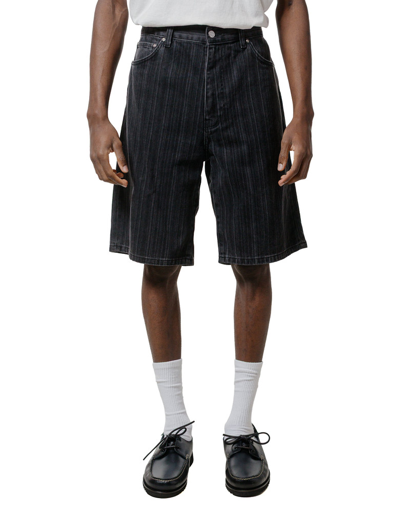 Carhartt Carhartt W.I.P. Rylan Stripe Short Black Stone Washed outlook