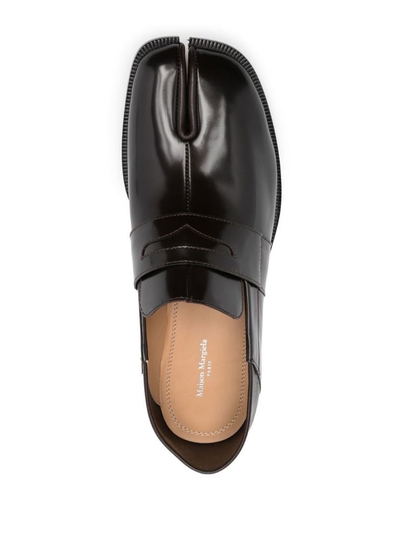 Tabi leather loafers - 4