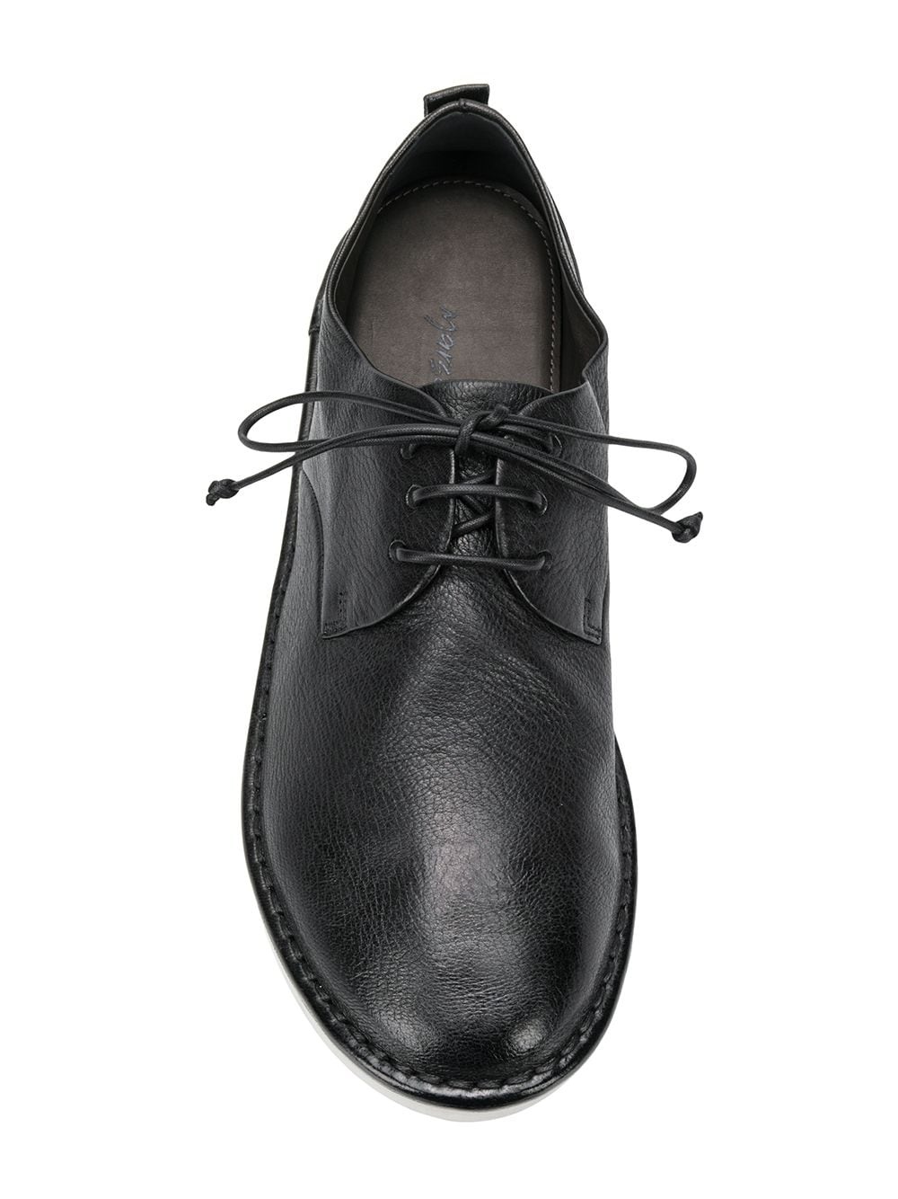 flat lace-up shoes - 4