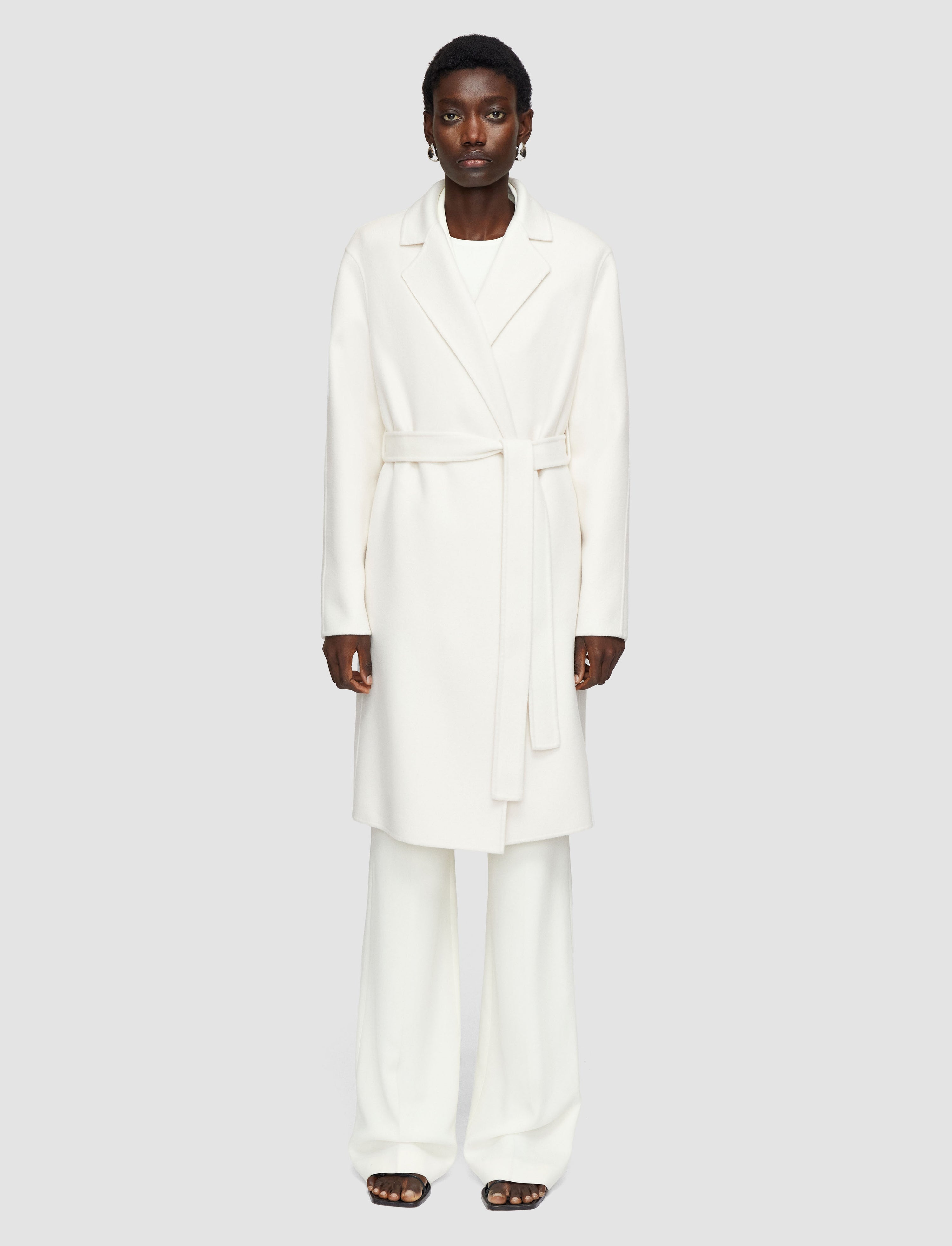 Double Face Cashmere Cenda Long Coat - 3