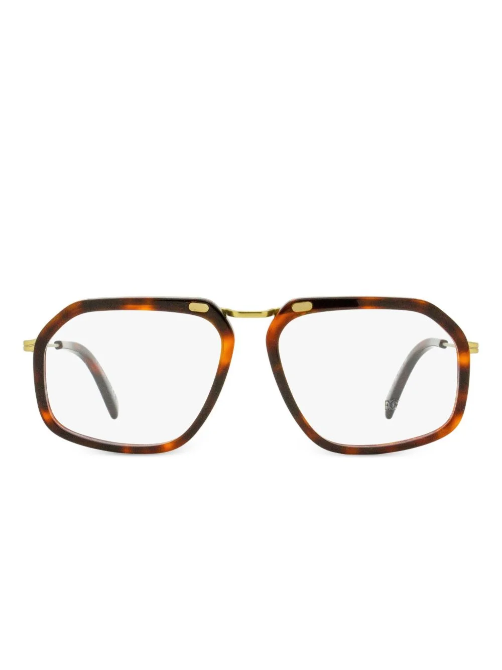 rectangular single-bridge glasses - 1