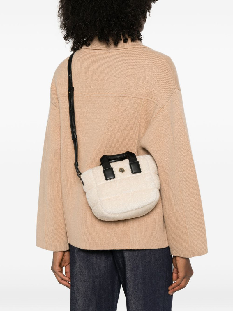 Moncler micro Caradoc quilted tote bag outlook