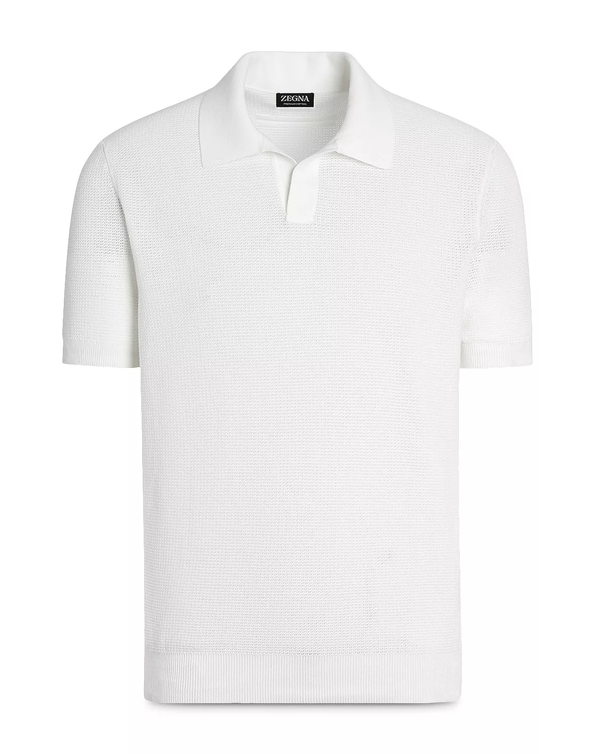 Jacquard Knit Polo Shirt - 5