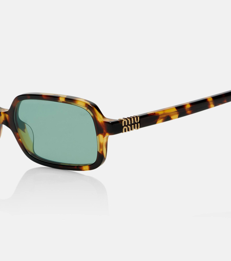 Miu Miu Miu Regard rectangular sunglasses outlook