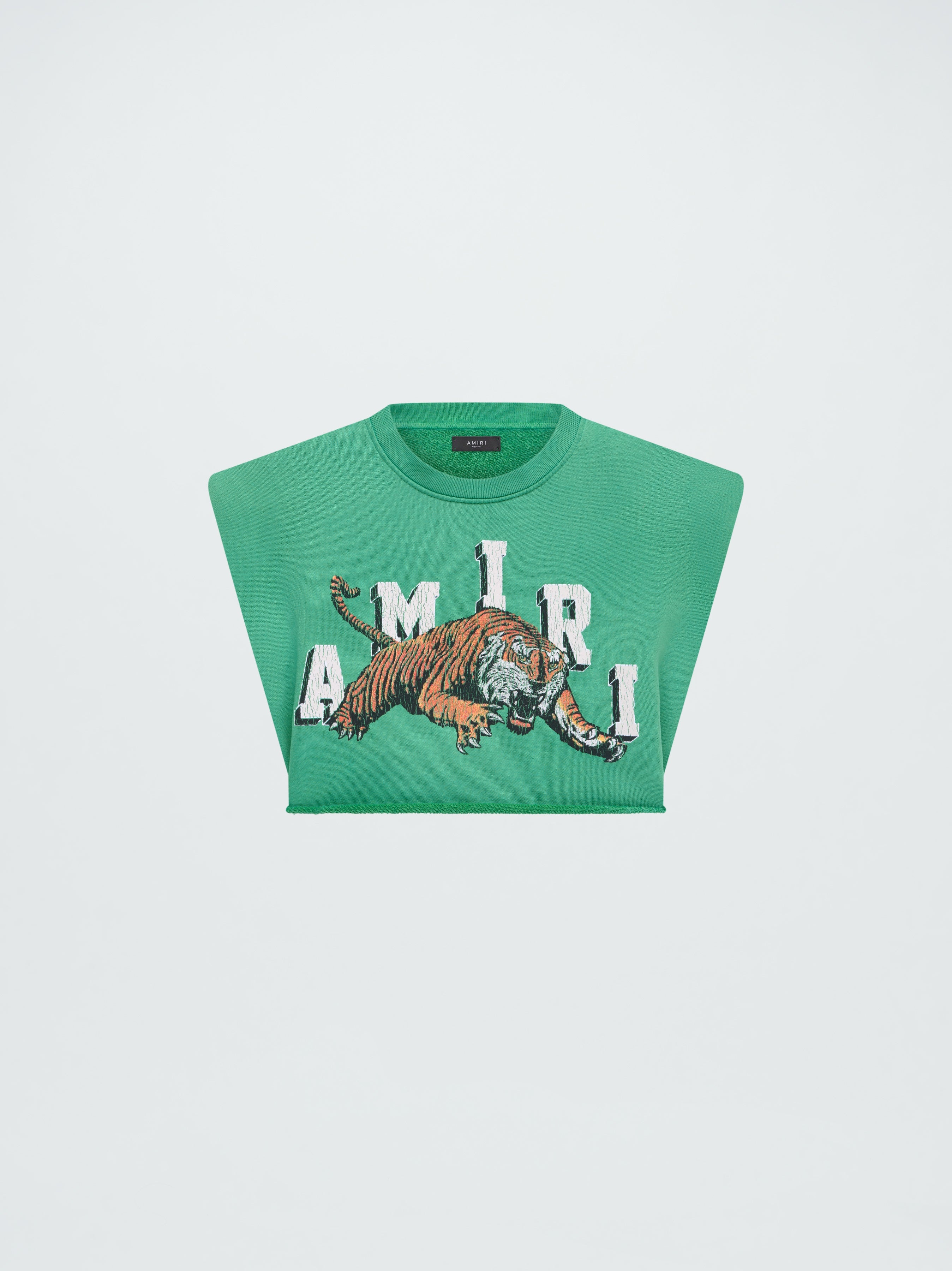 CROPPED TIGER TEE - 1