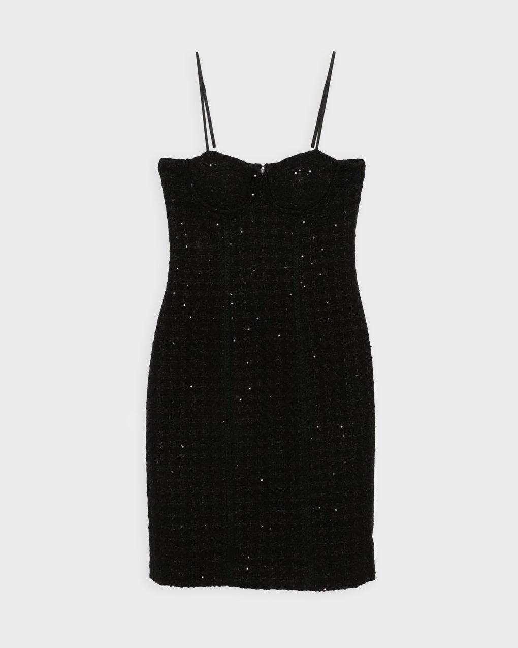 Dress Boucle Midi  Black - 1
