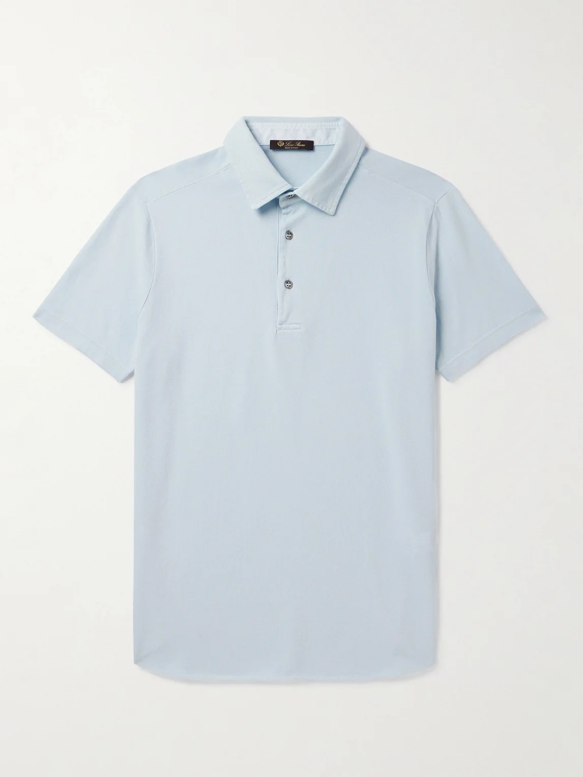Cotton-Piqué Polo Shirt - 1