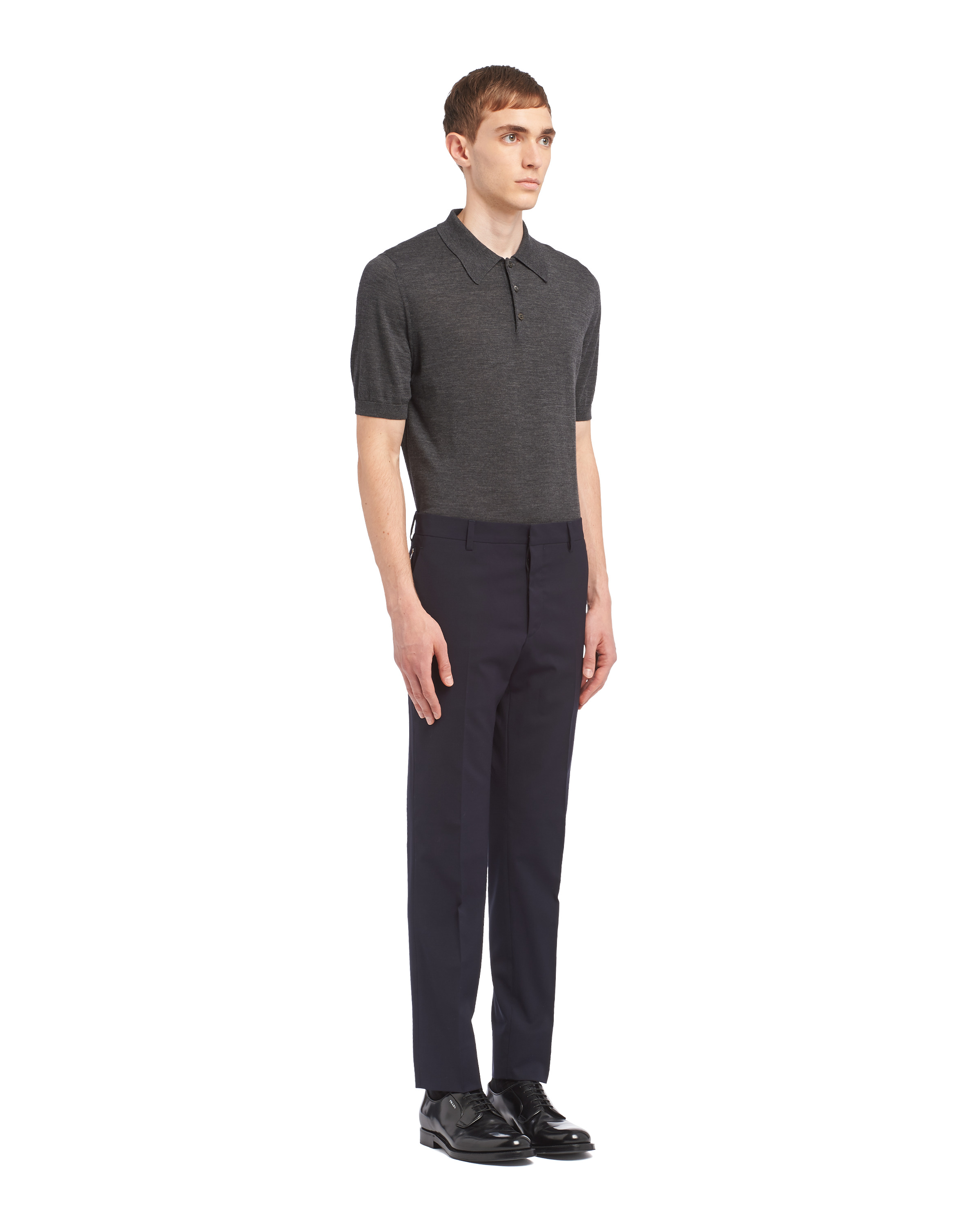 Light stretch wool pants - 3