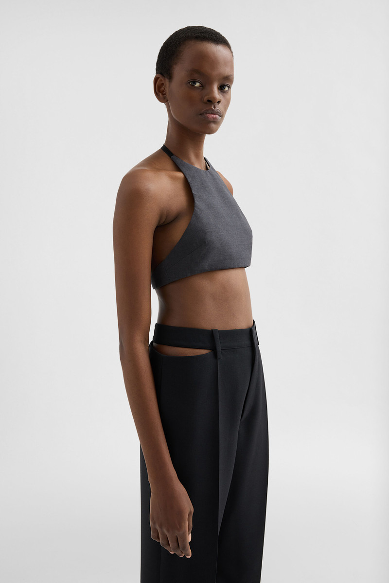 Wool Poplin Halter Top 3