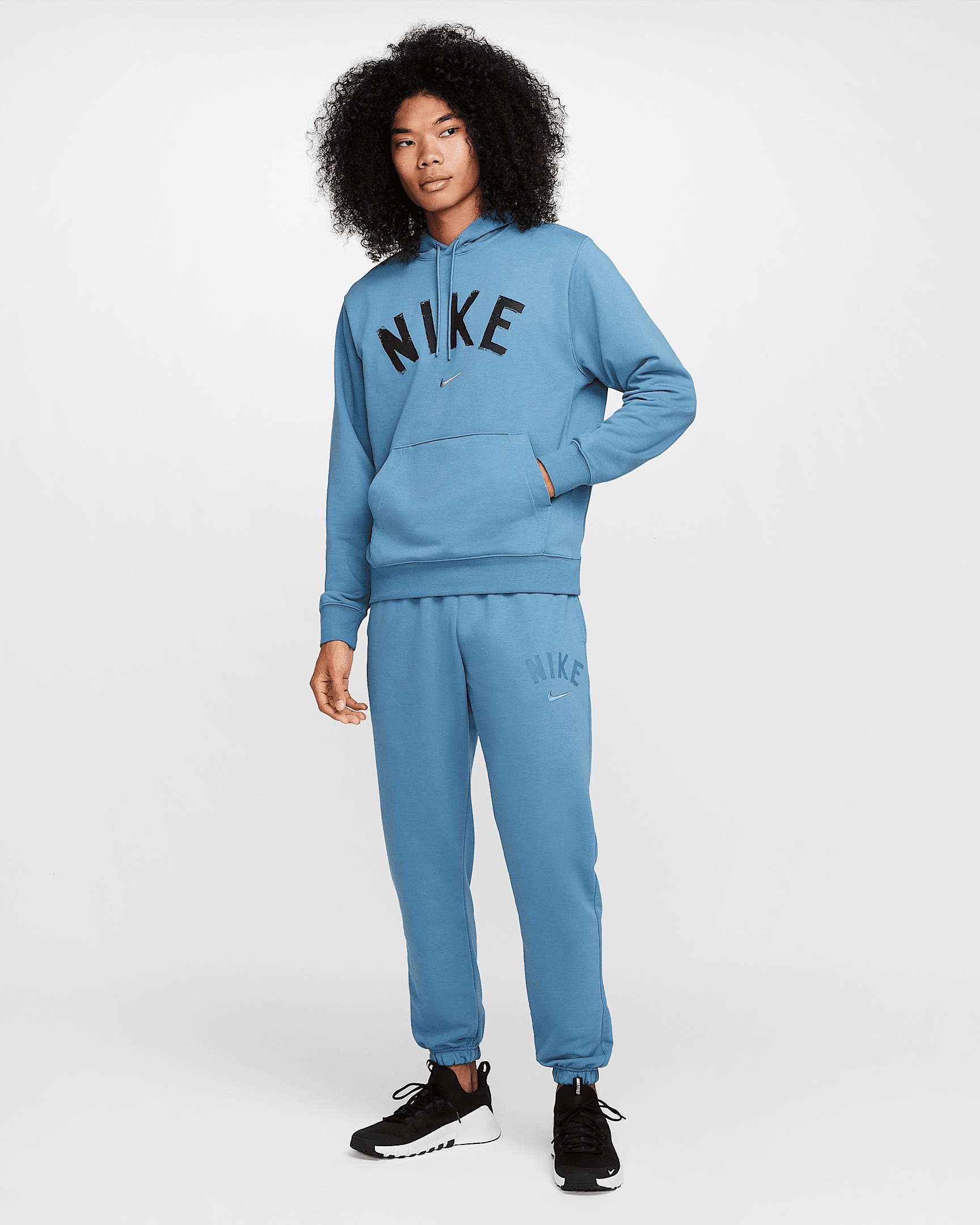 【NIKE】Swoosh Dri-FIT French Terry Pullover Fitness Hoodie Nike Swoosh Men's Dri-FIT French Terry Pullover Fitness