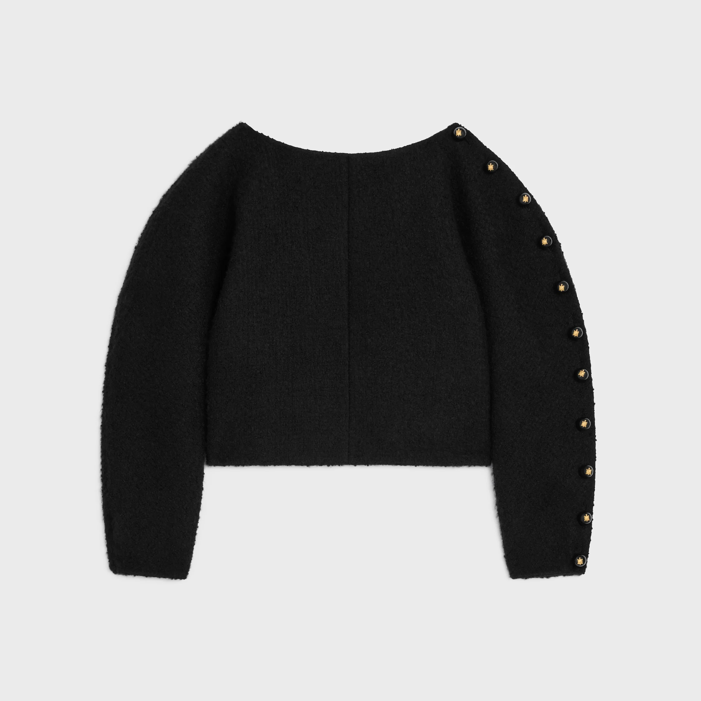 boatneck top IN cashmere and wool natté - 1