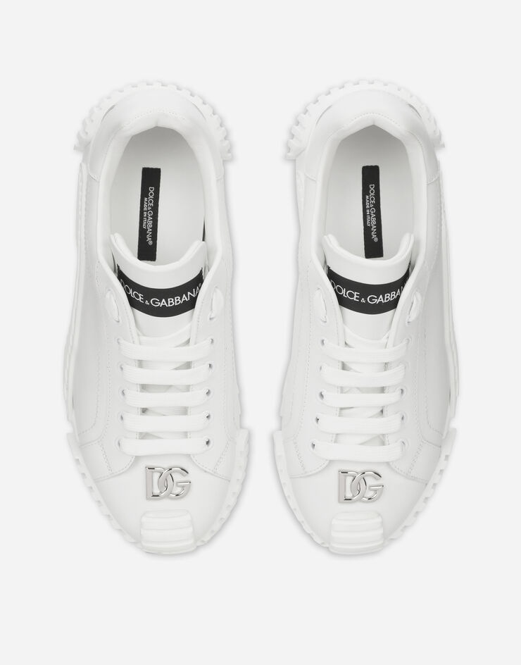 Calfskin NS1 sneakers with DG logo - 4