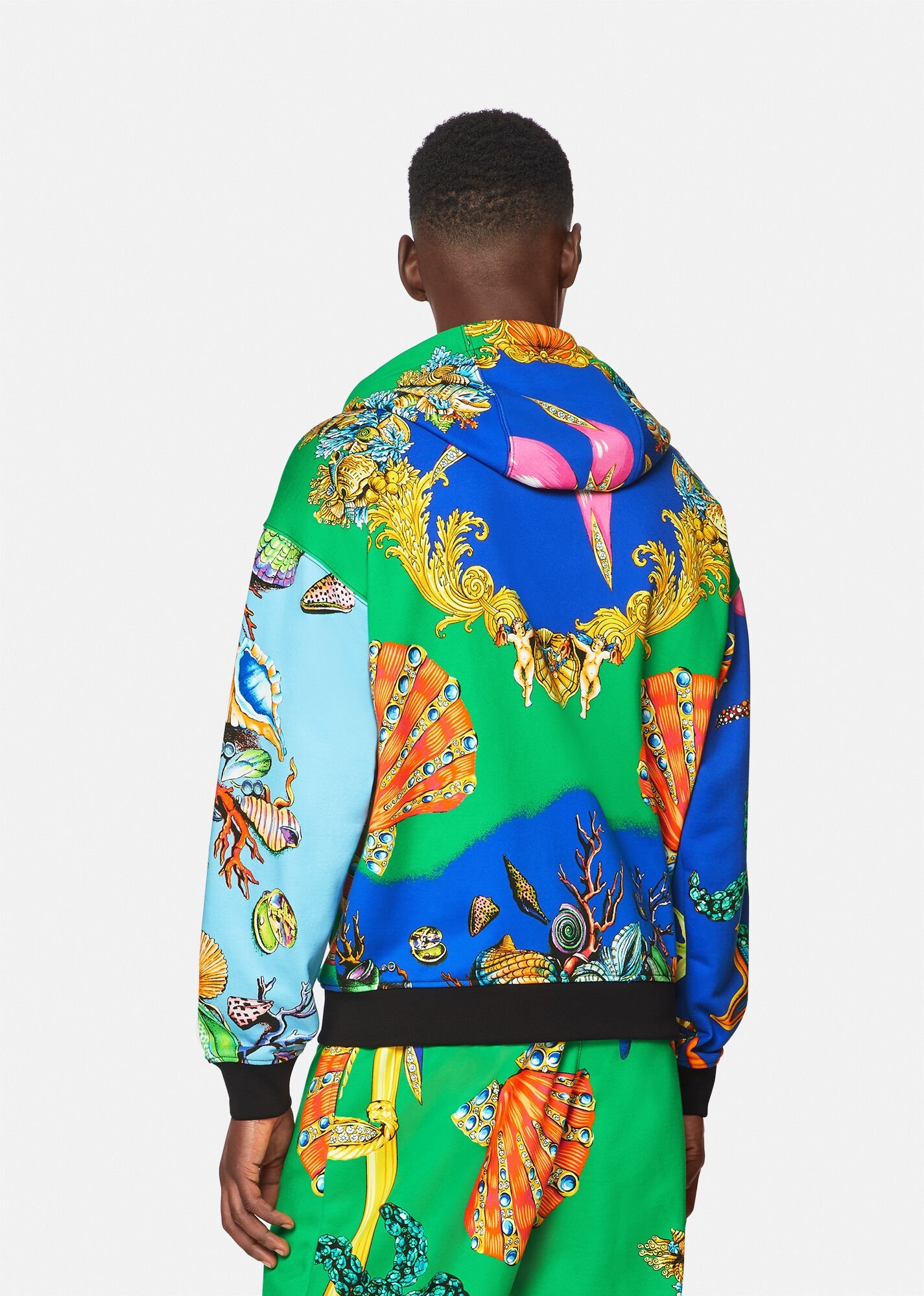 Trésor de la Mer Print Hoodie - 3