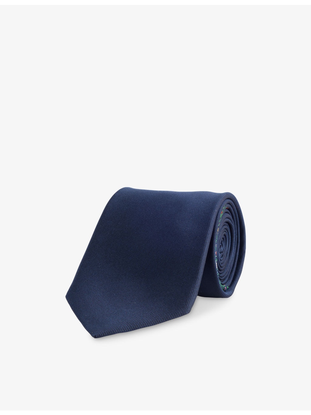 Jacquard-Flower Silk Tie - 1