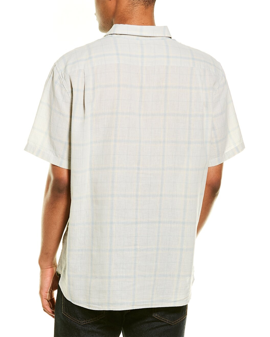 Vince Classic Fit Linen-Blend Woven Shirt - 2