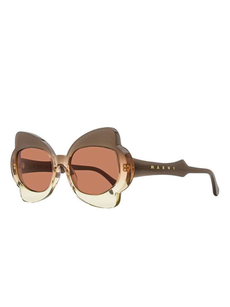 Marni Monumental Gate butterfly-frame sunglasses outlook