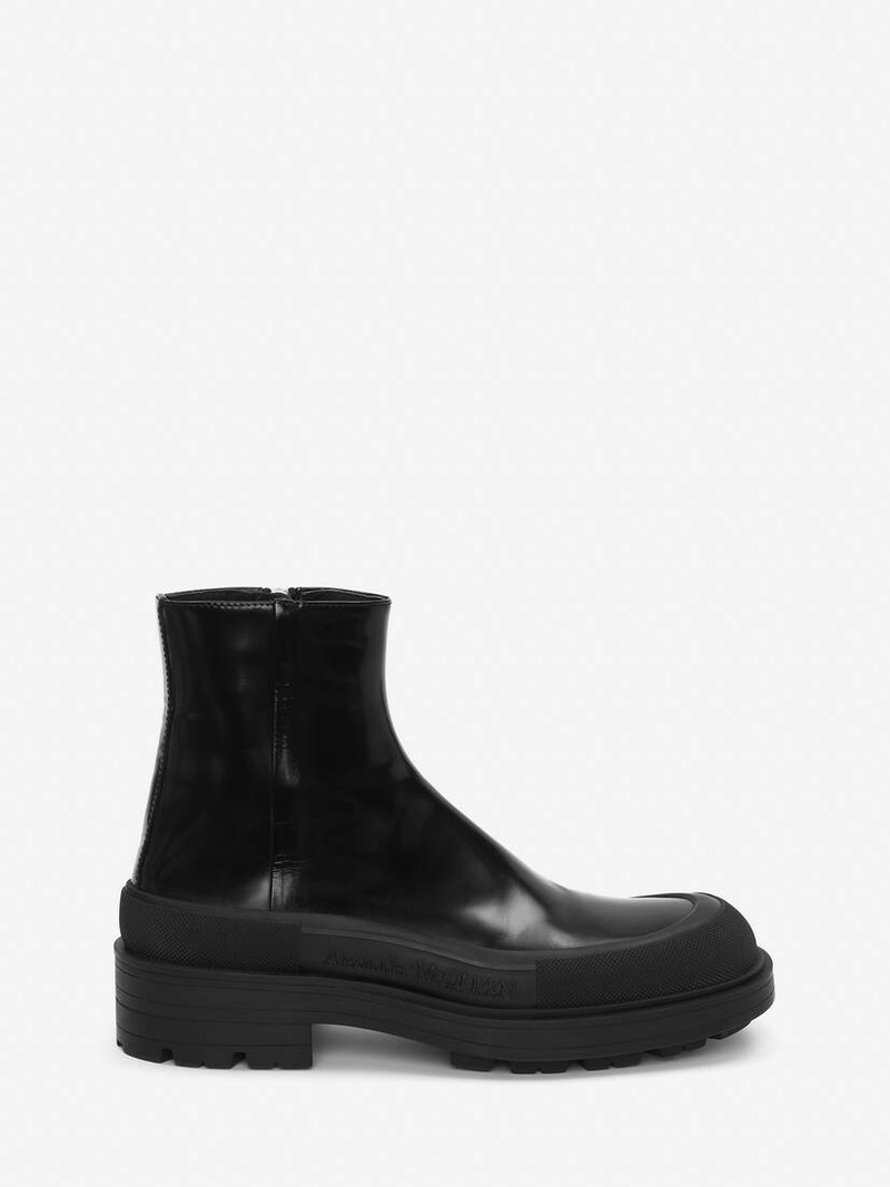 Men's Stack Boot in Black - 1