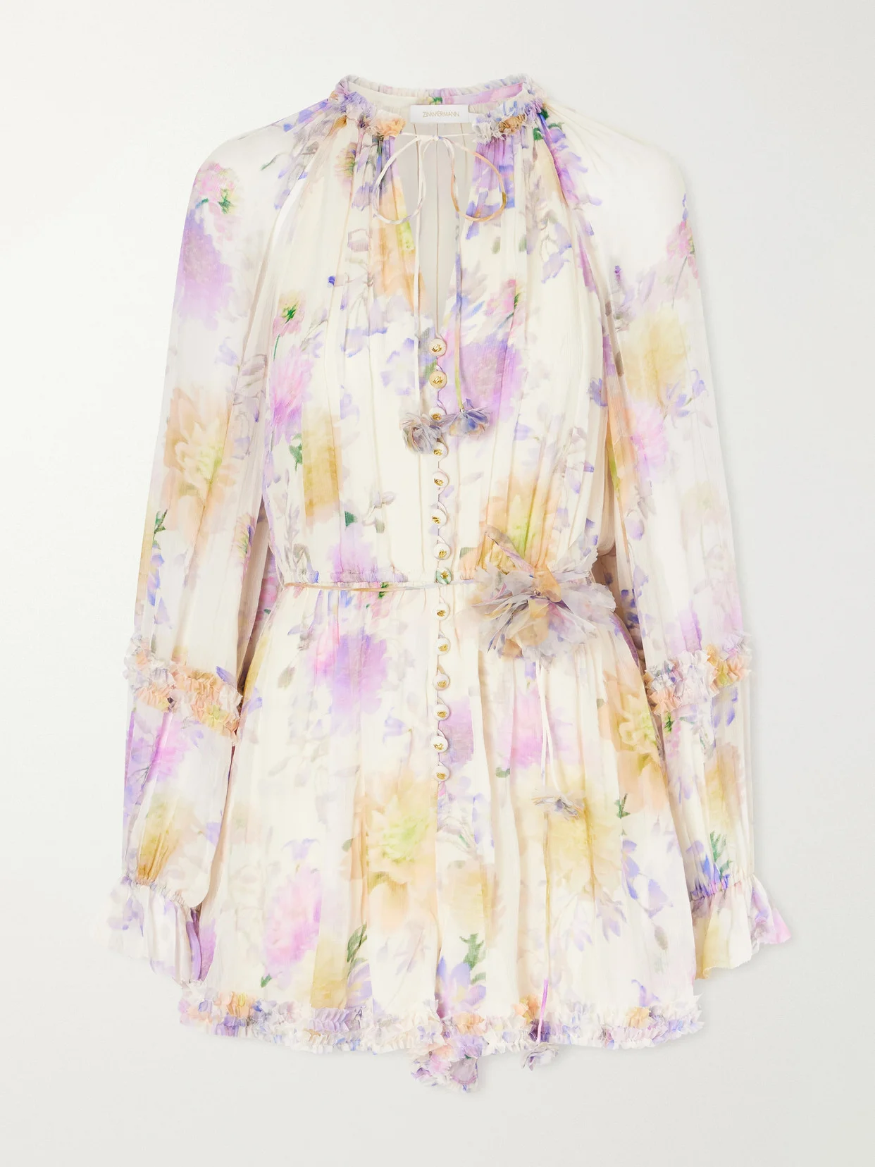 Luna Ruffled Playsuit - 1