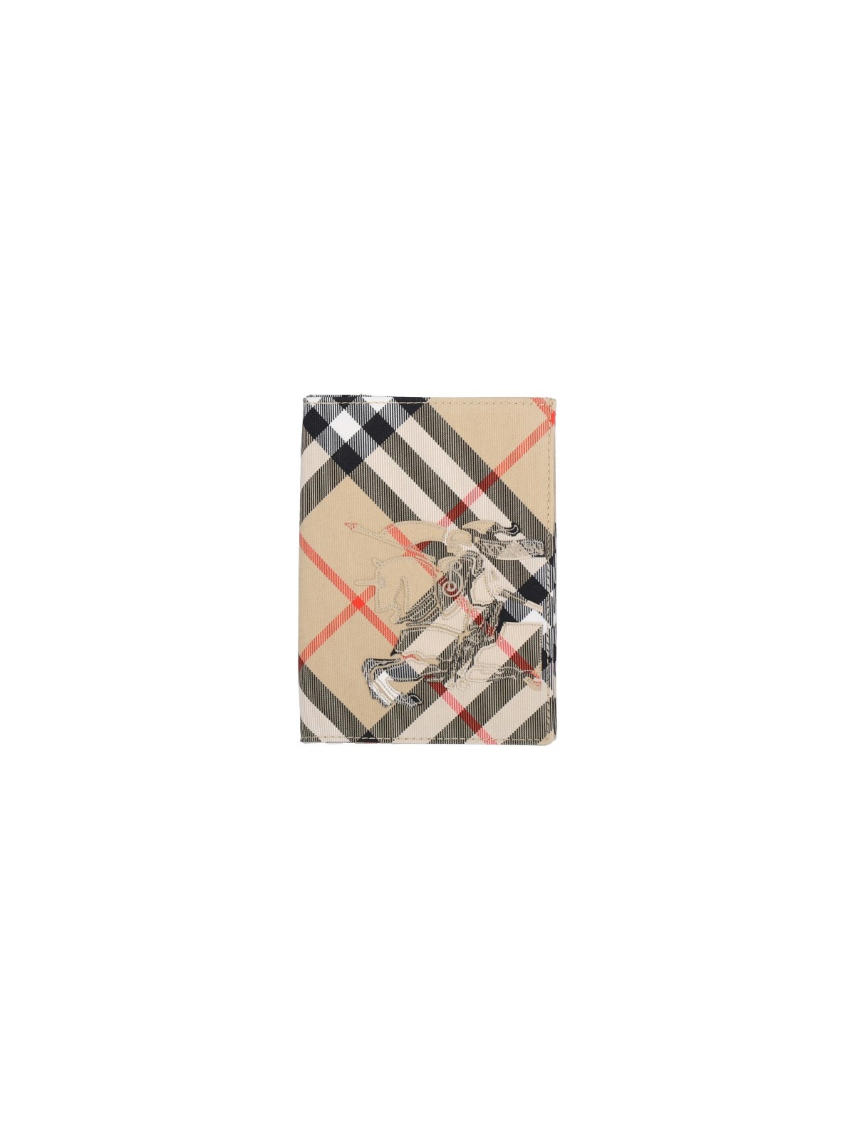 'CHECK' BIFOLD PASSPORT HOLDER - 1