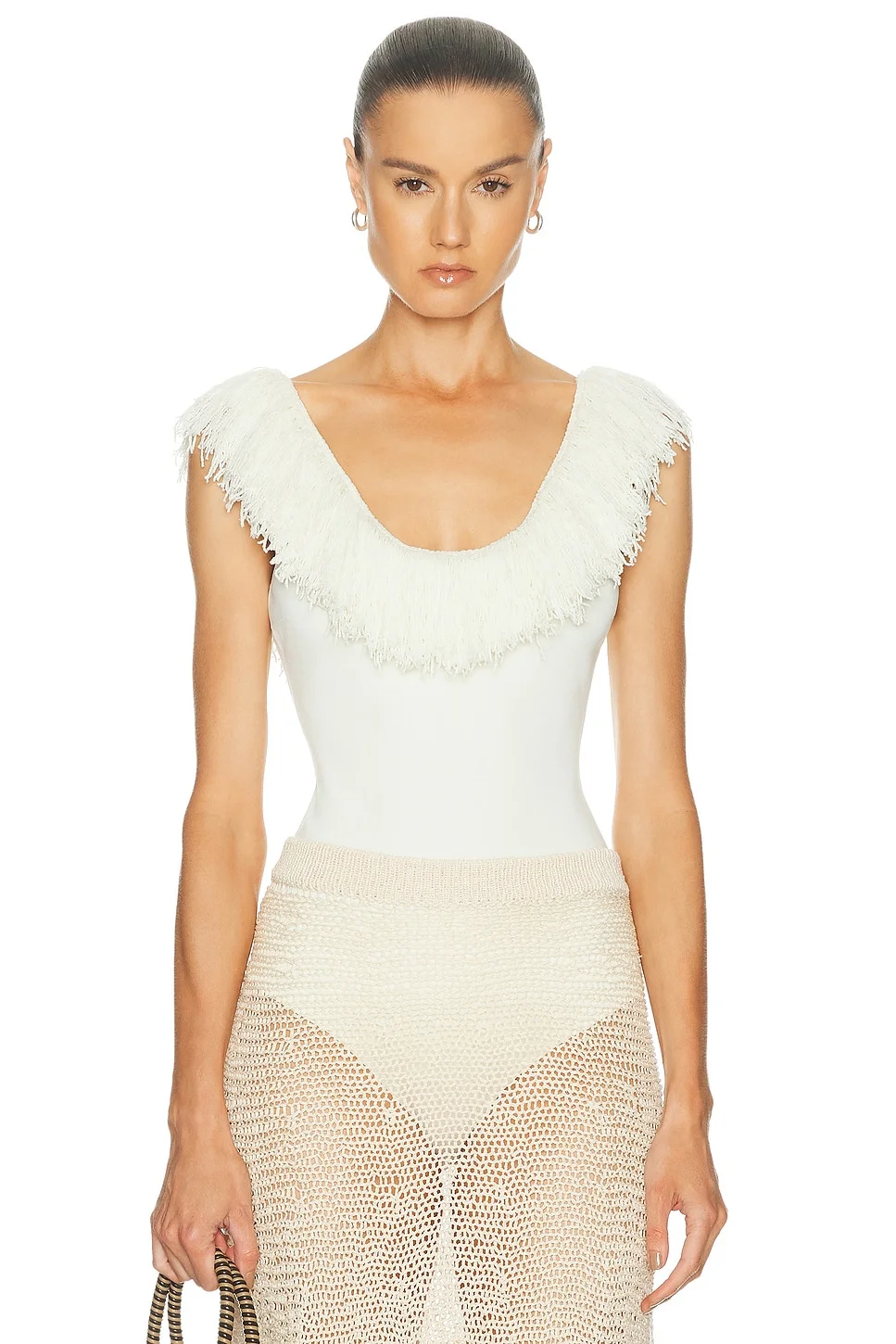 Marcelline Fringe Bodysuit - 1