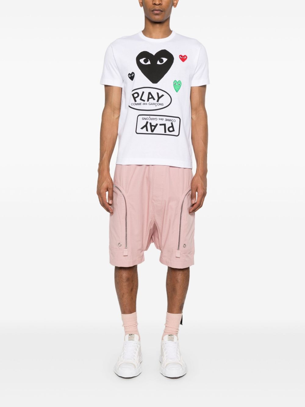 logo-print cotton T-shirt - 2