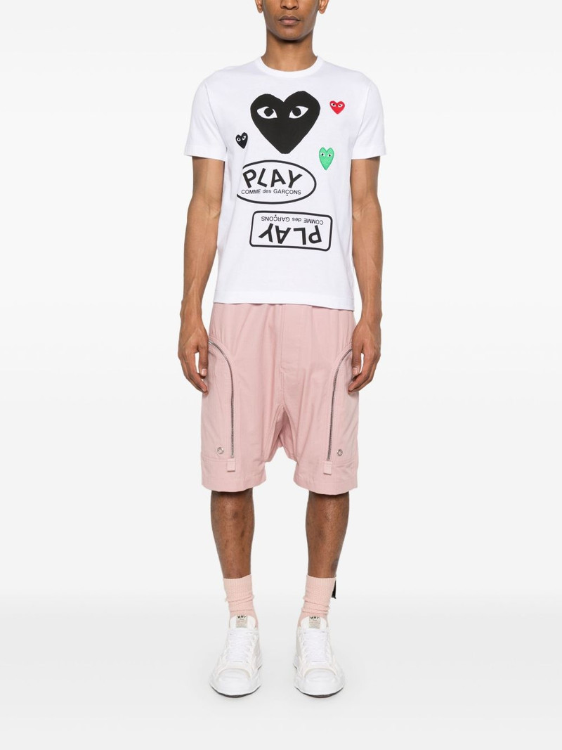 Comme des Garçons PLAY logo-print cotton T-shirt outlook
