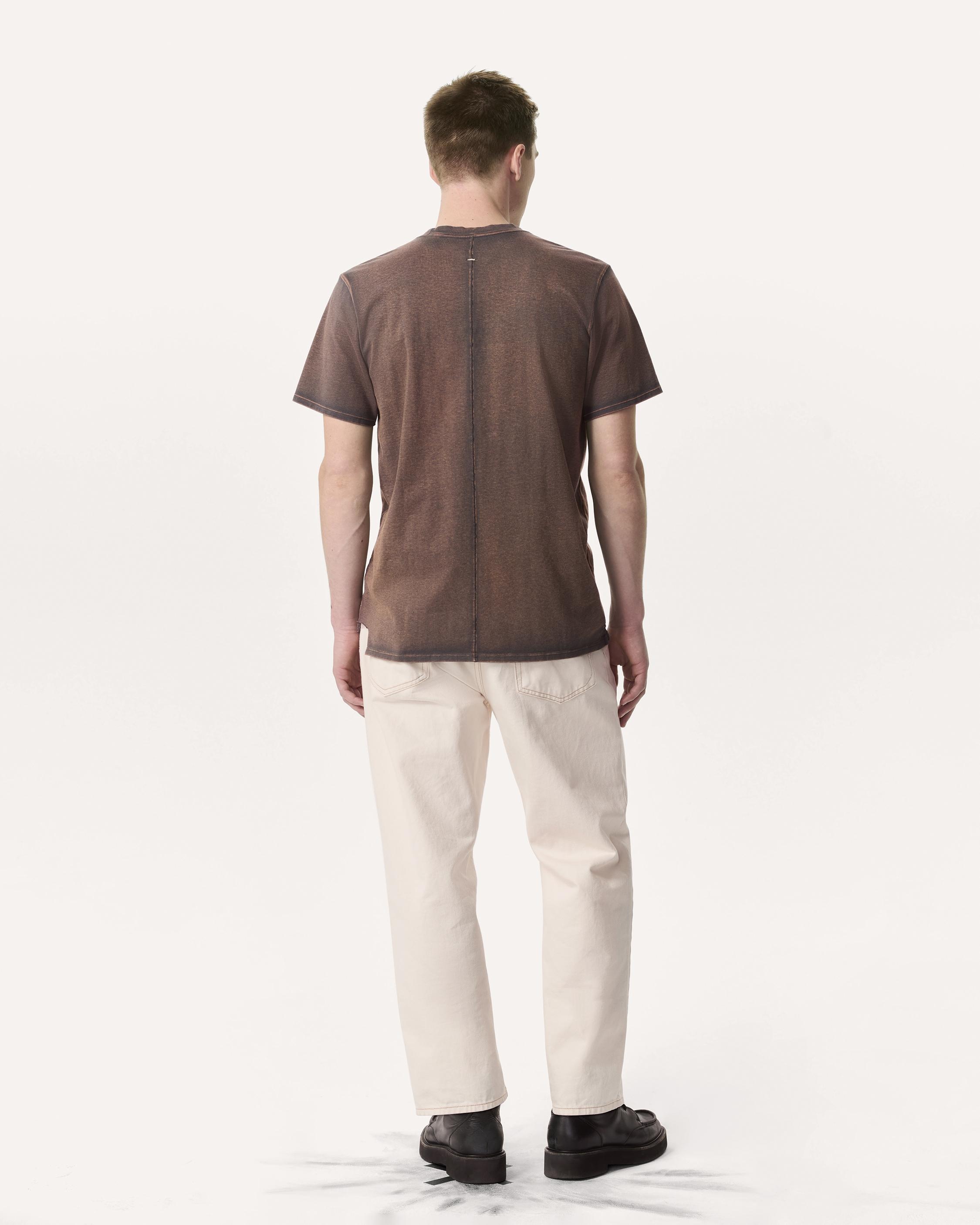 Washed Cotton Jersey Pocket T-Shirt - 5