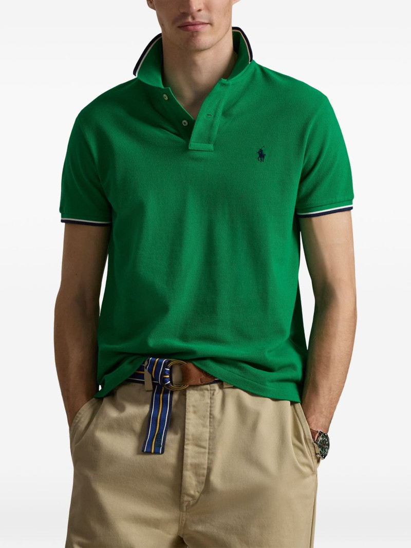 tipped polo shirt 3