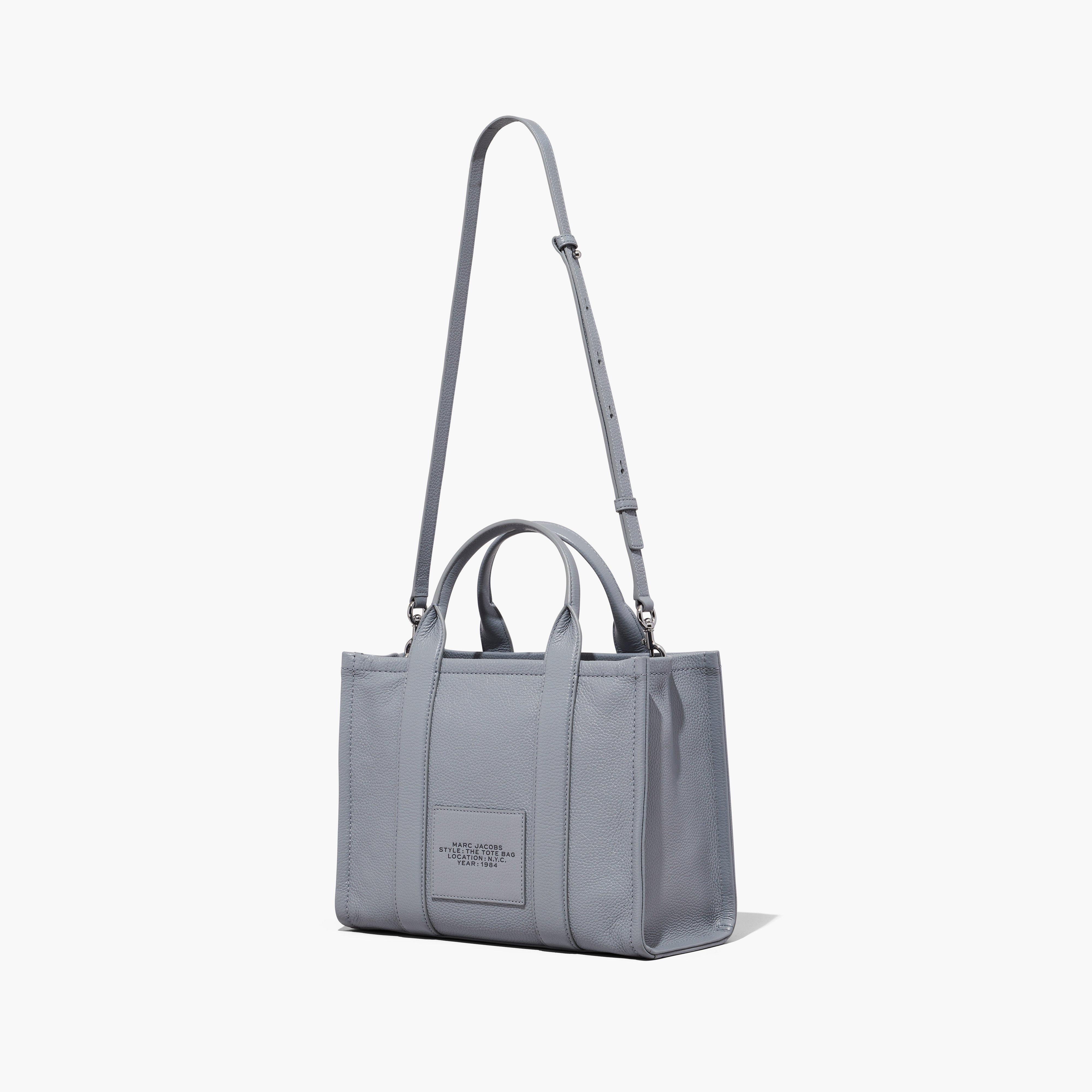 THE LEATHER MEDIUM TOTE BAG - 3