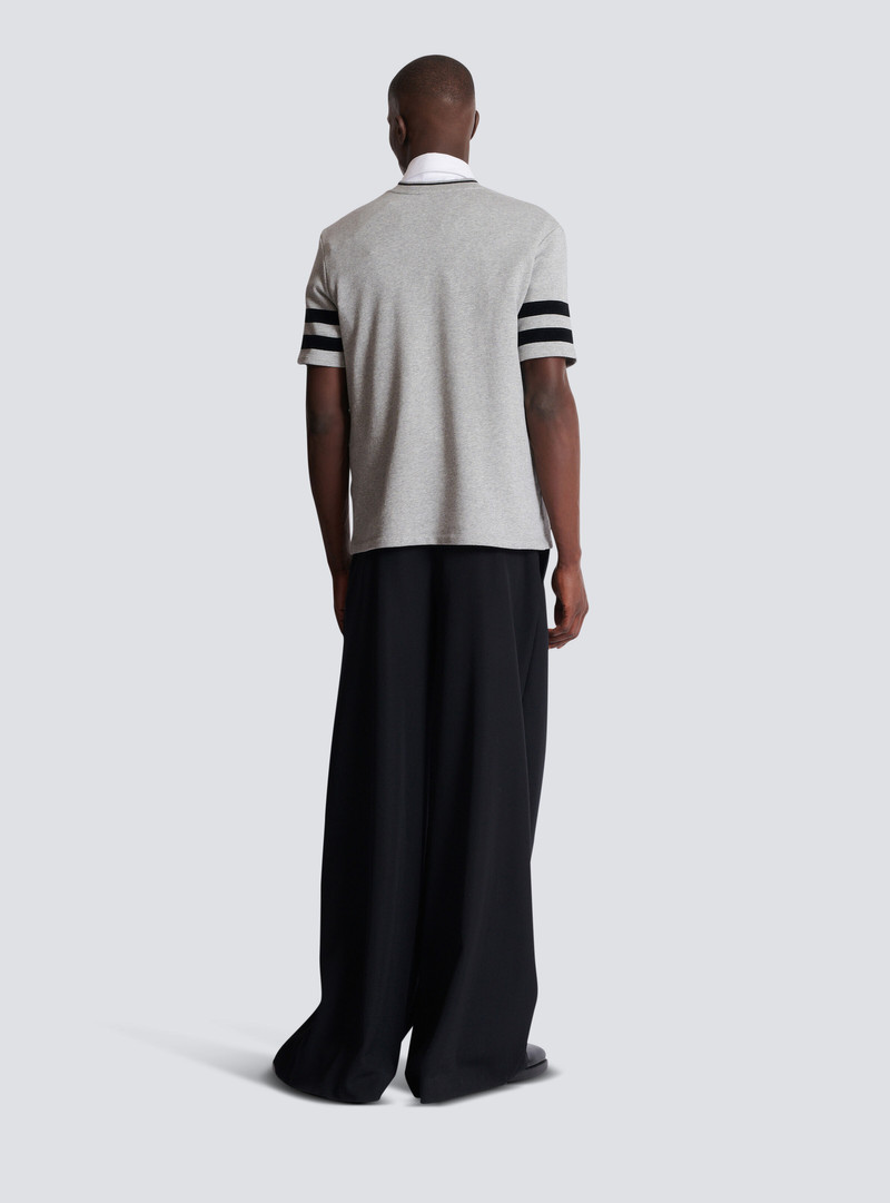 Balmain Sport V-neck T-shirt 4