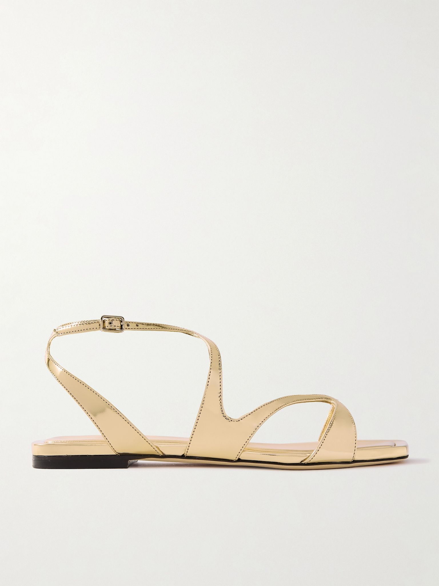 Ayla metallic leather sandals Gold - 1