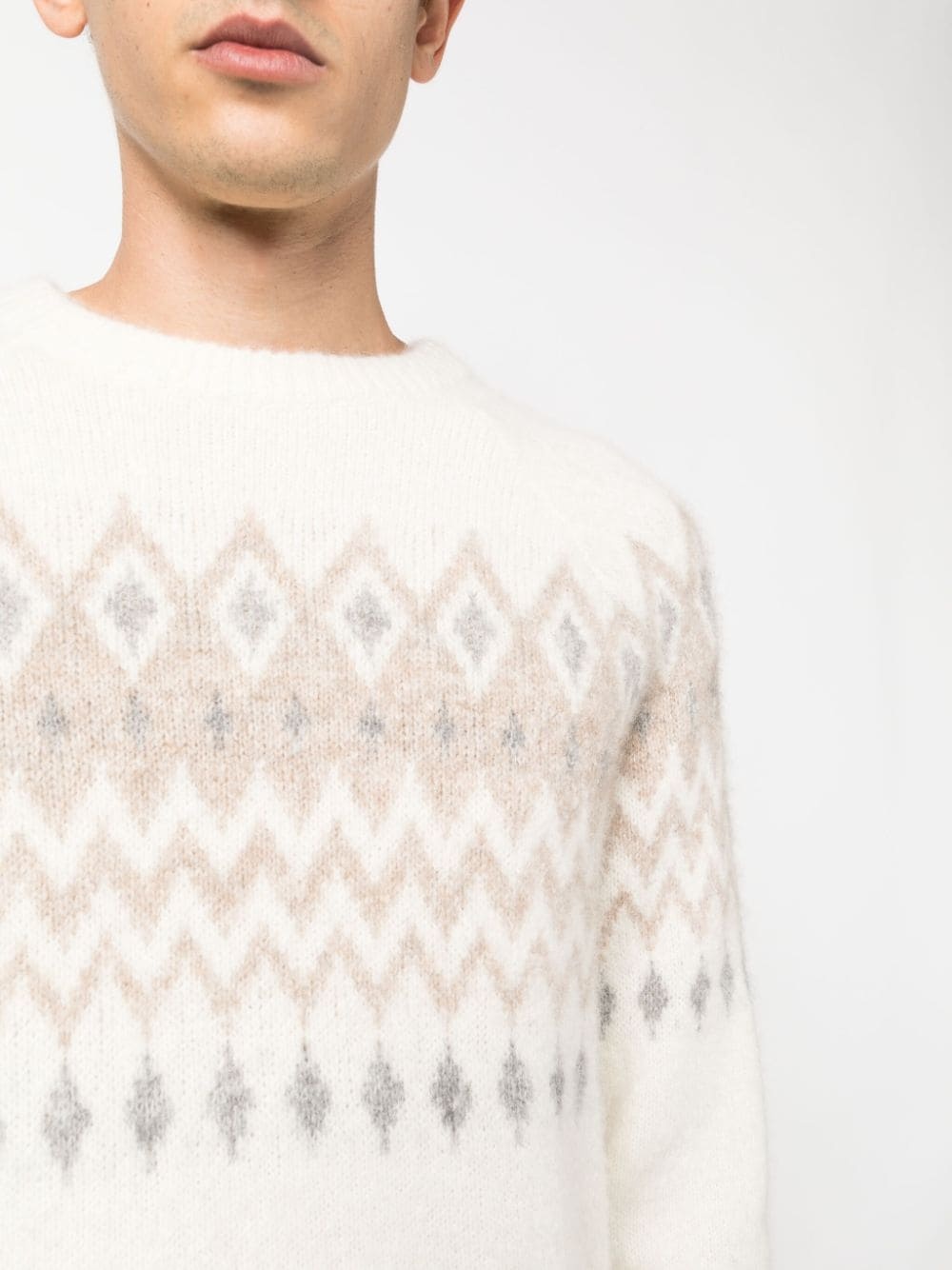 Fair Isle knitted jumper - 5