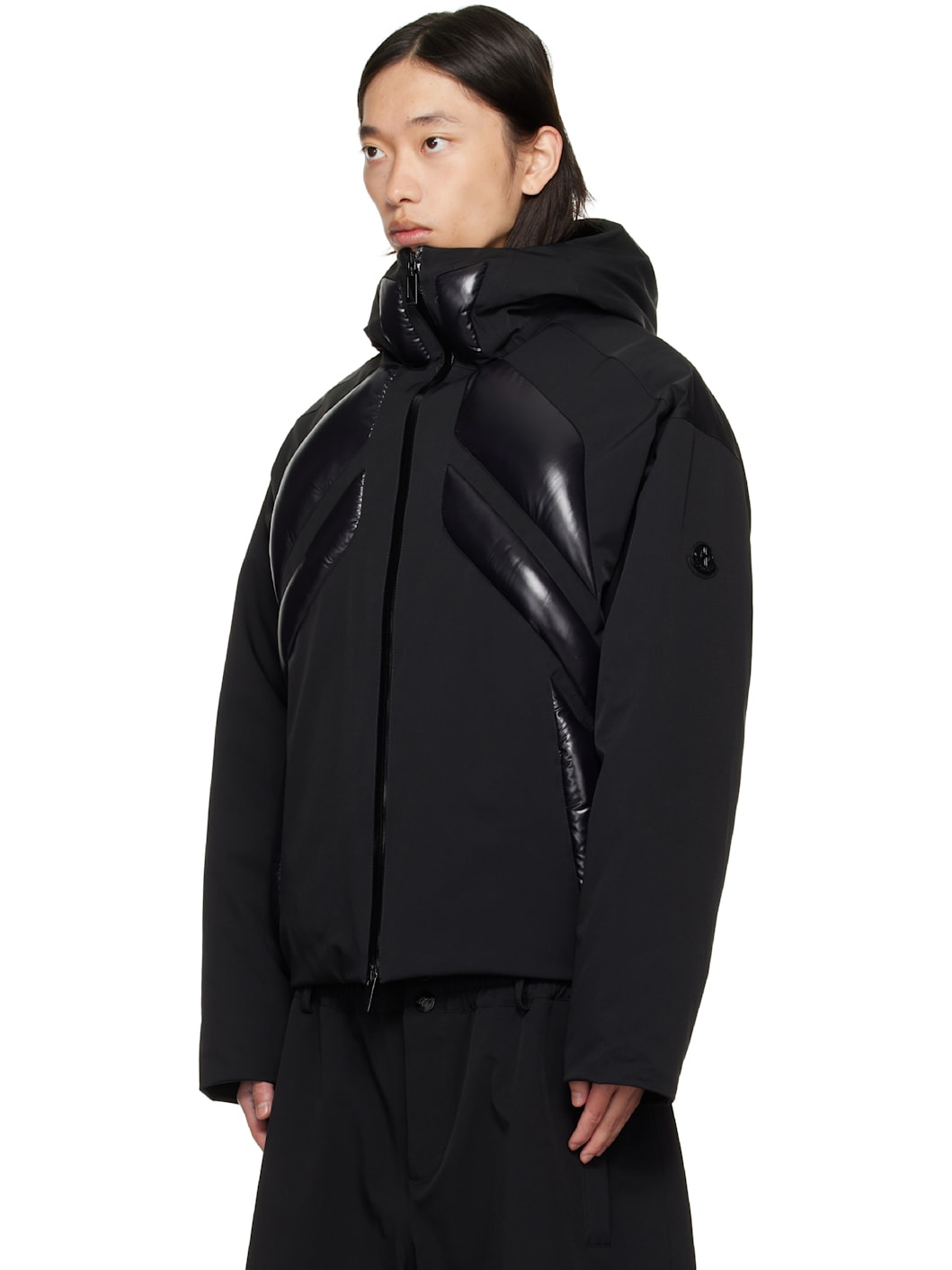 Moncler x A$AP Rocky Black Jumquat Down Jacket - 4