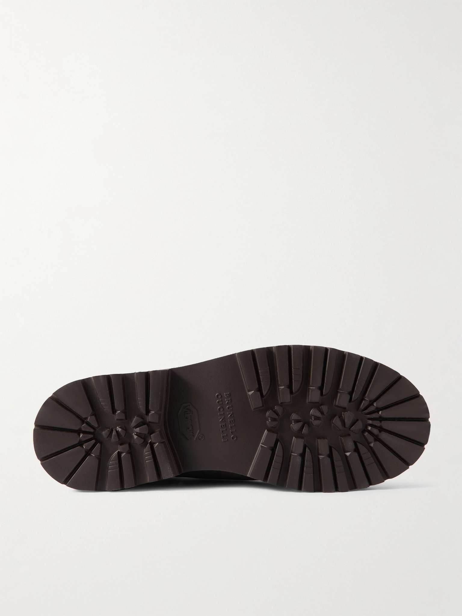Cashmere-Trimmed Suede Boots - 3