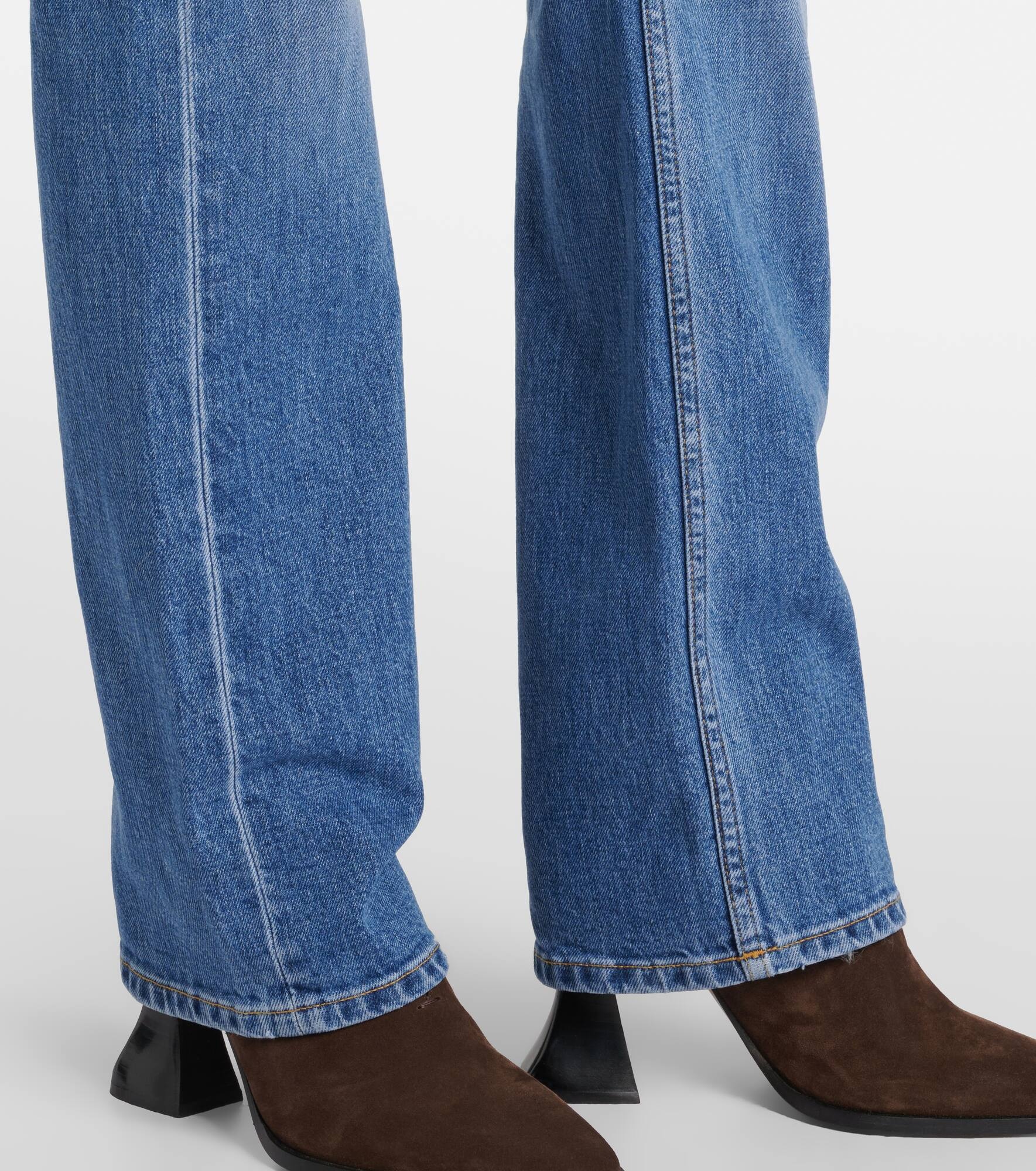 Mid-rise slim jeans - 5