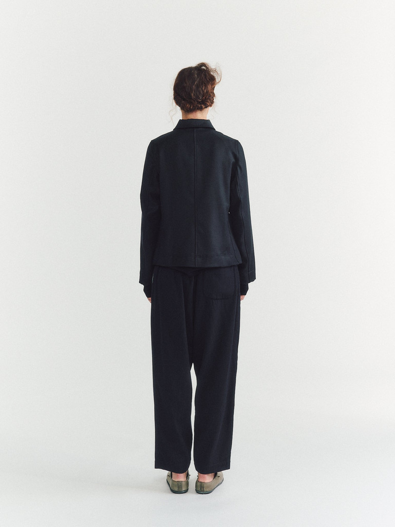 INES JACKET - FLANEL - NAVY 4
